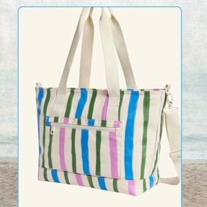 STATE Graham Stripe Tote Bag All straps included NEVER USED ORIGINAL